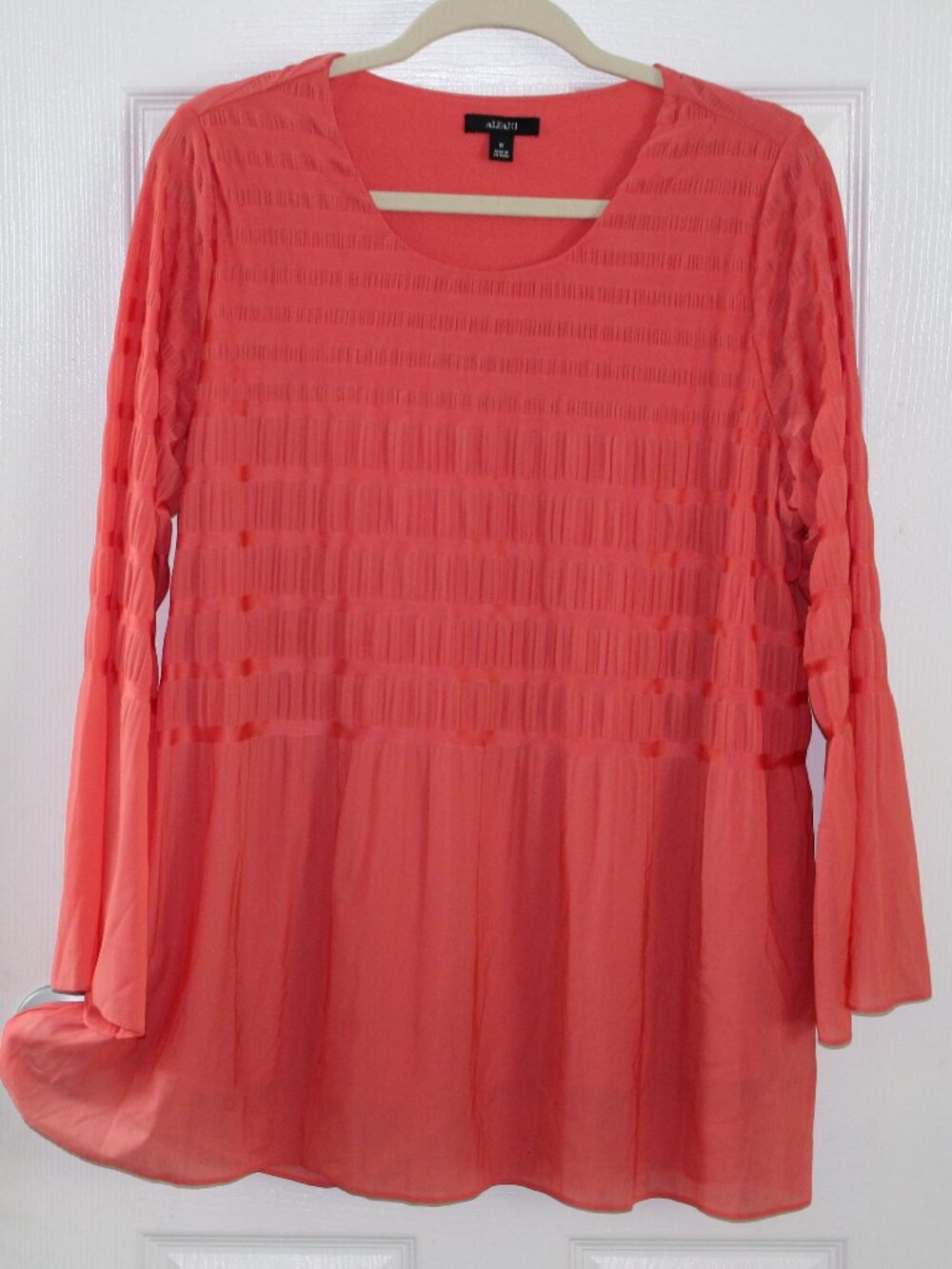 Alfani Coral Blouse Top SZ 18W 20W 2X